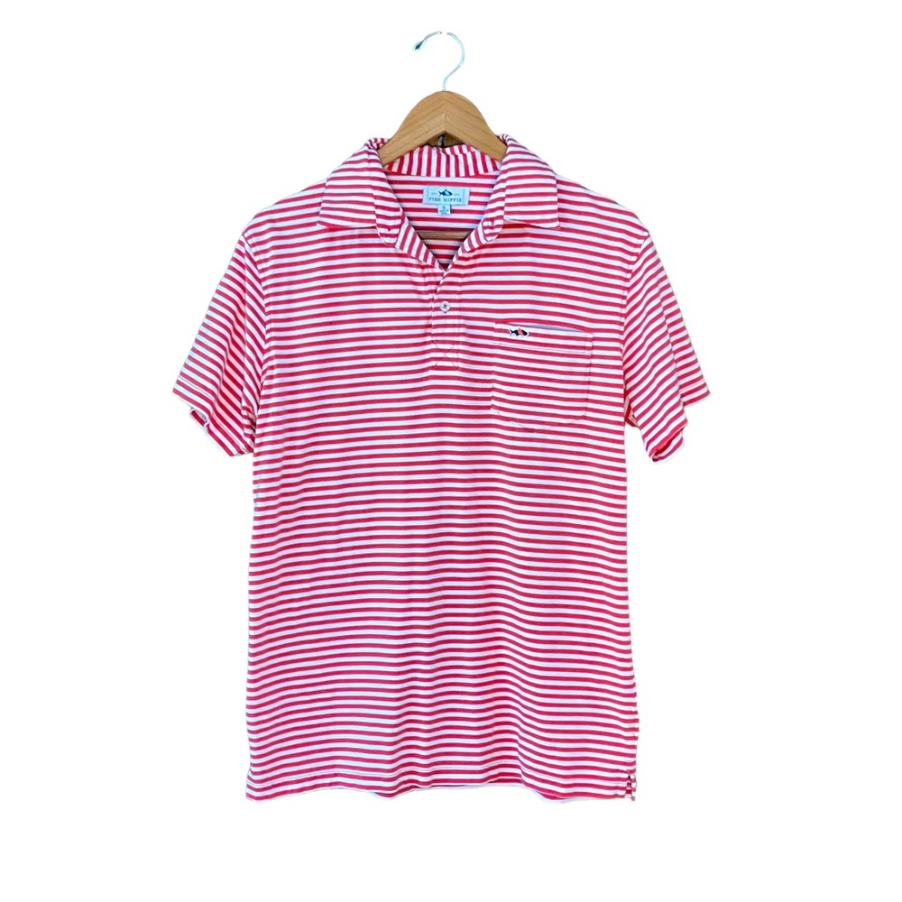 FISH HIPPIE STRIPED POLO SHIRT